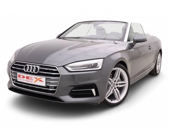 Audi A5 2.0 TDi 190 S-Tronic Cabrio Sport + GPS + Leder/Cuir + Xenon Image 1